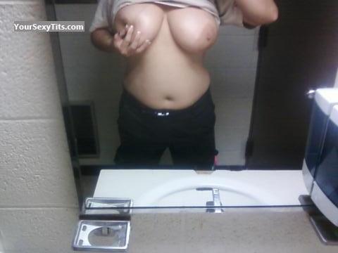 Tit Flash: My Very Big Tits (Selfie) - Ibet from United States